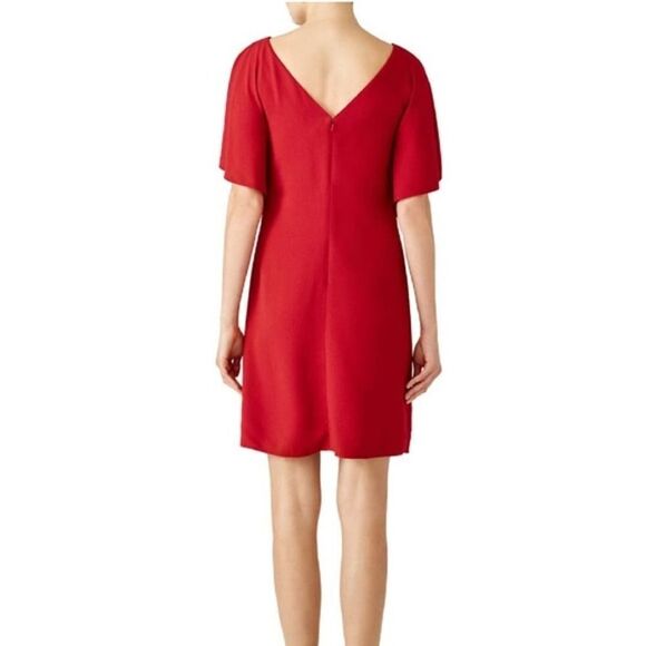 Theory Crimson Red Shift Dress size 4 - Picture 3 of 11